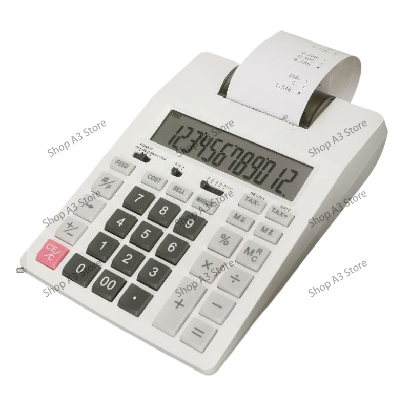 Commercial Printing Calculator - آلة حاسبة مكتبية احترافية للطباعة المصرفية