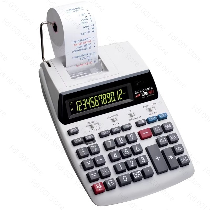 آلة حاسبة للطباعة MP120-MG للف - مراجعة Commercial Printing Calculator وسعره
