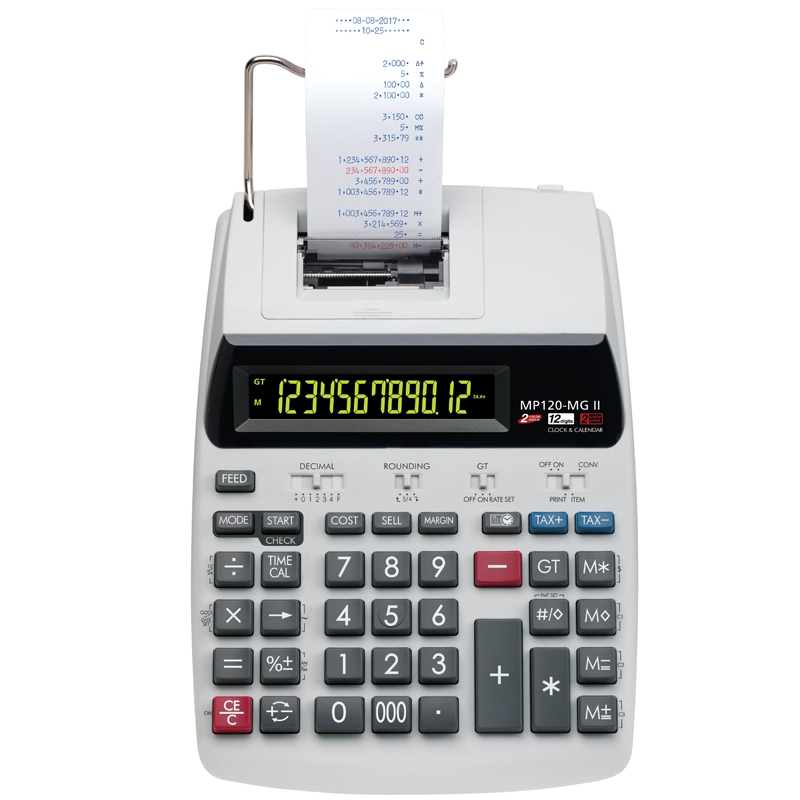 آلة حاسبة قابلة للطباعة، آلة ح - مراجعة Commercial Printing Calculator وسعره